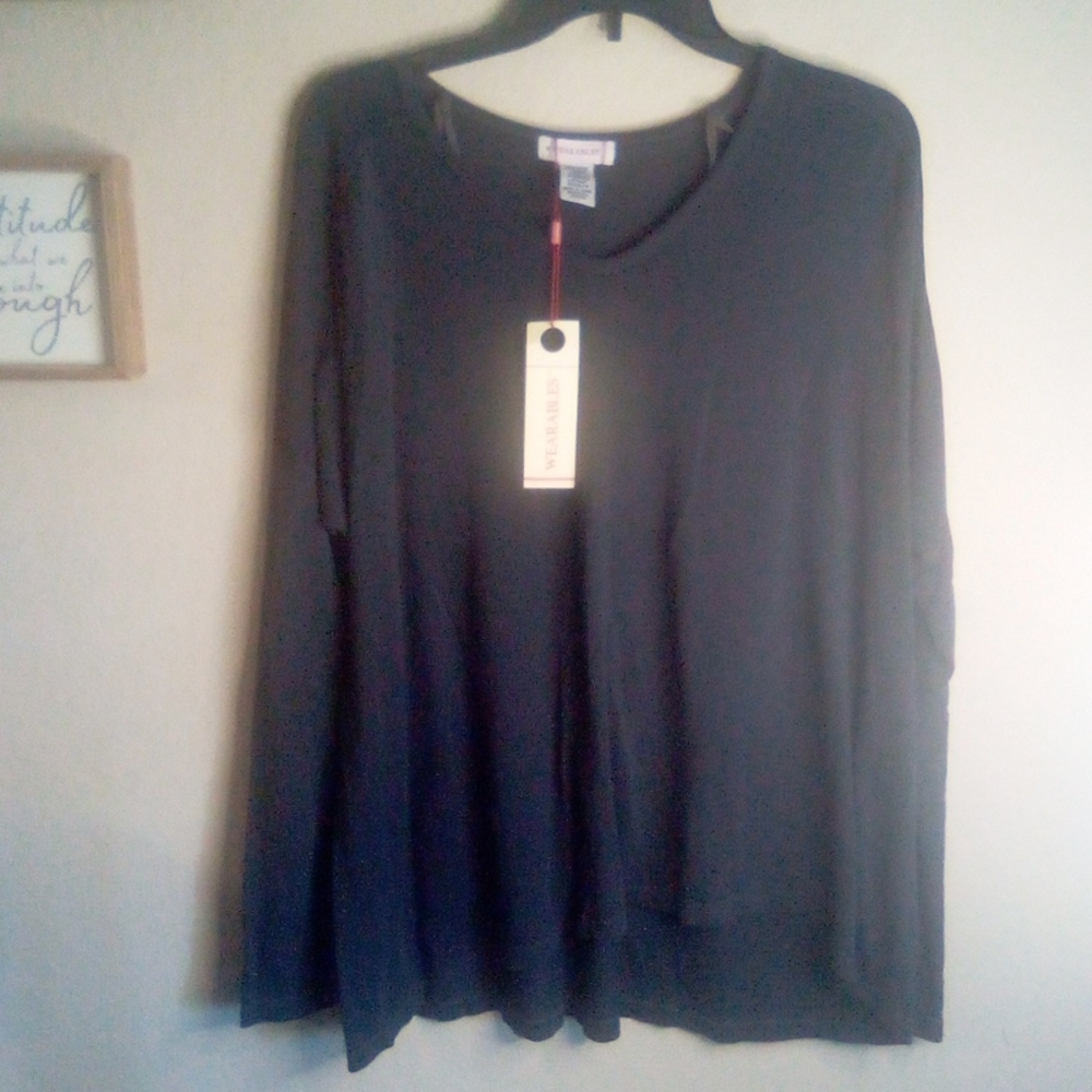 Nwt Xcvi Wearables Lagenlook Tunic Top